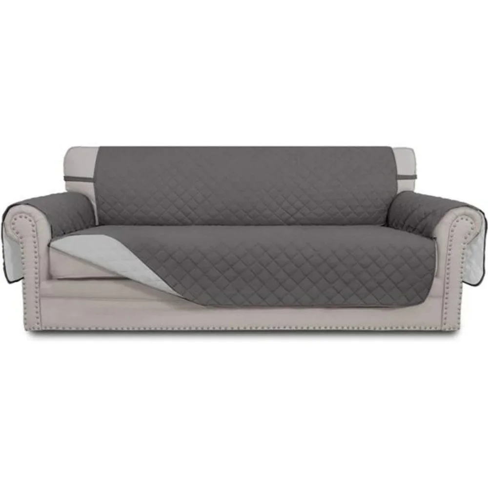 Reversible Couch Cover for 3 Cushion Couch Sofa Cover for Dogs